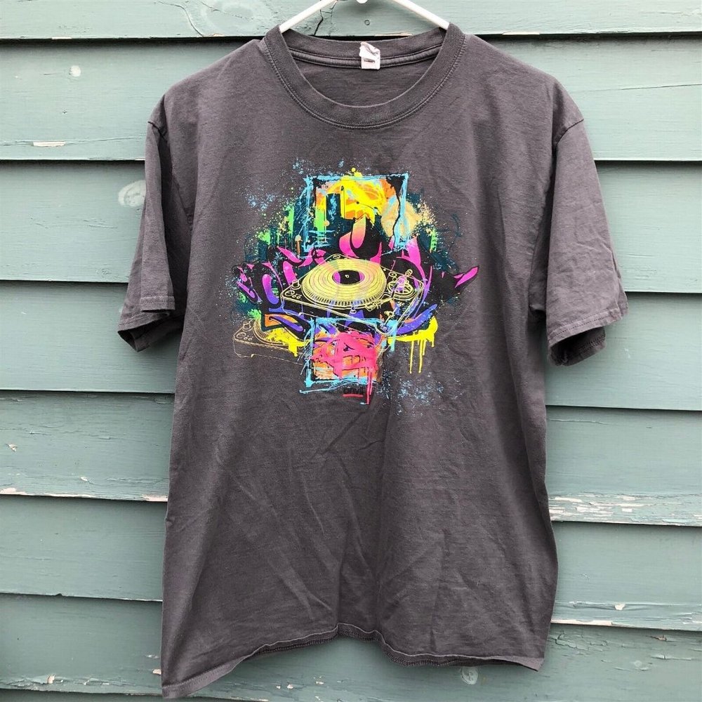 Anarchy Rock Music Graphic T Shirt Anvil